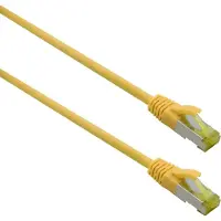 Helos Câble de raccordement Cat.6a Superflex GHMT AWG 27/7 jaune 7,5 m