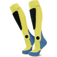 Normani Chaussettes de sport bleu / citron vert / noir