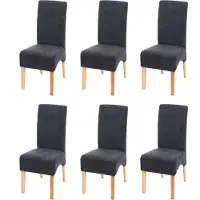 Mendler Chaise de salle à manger Crotone (lot de 6)