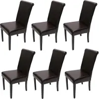 Mendler Chaise de salle à manger Lecce II (lot de 6)