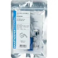 Smart Keeper Basic "LAN Cable" Lock dunkelblau 5 Stk.+Key