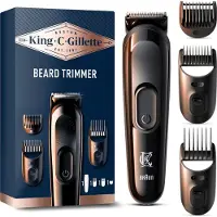 Gillette King C. elektrischer Bartschneider Herren kabellos