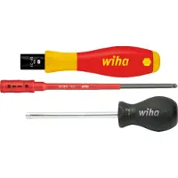 Wiha 26627 Tournevis Dynamométrique TorqueVario-S Electric Couple Limité À Réglage Variable - 2,0-7,0 Nm - 3,8 Mm