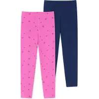 Schiesser Collant bleu foncé / rose clair