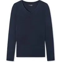 Schiesser Chemise de nuit ' Mix+Relax ' bleu