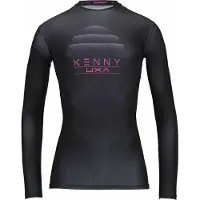 Kenny Femmes, Maillot de cyclisme, Charger Maillot de cyclisme manches longues (M), Noir, M
