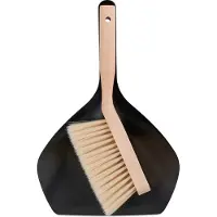 Relaxdays Garniture de balayage, Ustensiles de nettoyage, Noir