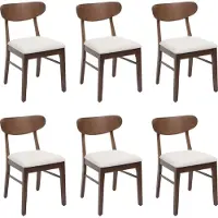 MCW Chaise de salle à manger -M59 (lot de 6)