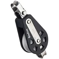 Barton Marine Poulie Fixe Simple Avec Support De Corde 350kg 8 Mm