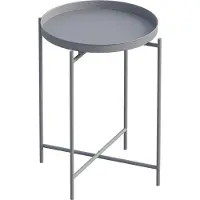 Skye Decor , Shb-007-C, table basse, 100 % METAL, gris, 46 x 46 x 56 cm