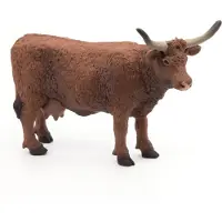 Papo Figurine - - Vache Sallers - Garçon - 3 ans - Marron et blanc - Intérieur