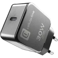 Cellularline ACHGOOUSBCPD30WK chargeur d'appareils mobiles Téléphone portable, Smartphone, Tablette Noir Secteur Intérieure