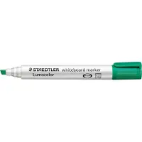 Staedtler Lumocolor - Marqueur - pour verre, tableau blanc, porcelaine - vert - 2 mm