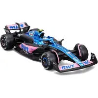 Bburago Véhicule Bburago 1/43 Racing 2023 F1 Alpine avec casque Gasly