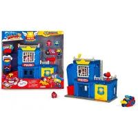 MagicBox Superzings 22180010 - PlaySet Police Station Jeu de figurines Véhicules