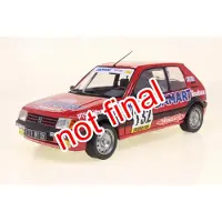 Solido 1/18 1801717 Peugeot 205 Gti 1.6 - Rallye Monte-Carlo 1986 Diecast Modelcar-