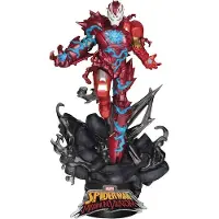 Beast Kingdom Marvel Comics D-Stage Diorama PVC Maximum Venom Iron Man 16 cm BKDDS-066