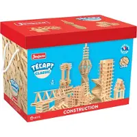 Jeujura Tecap Classic - 500 plateaux en bois - jeu de construction
