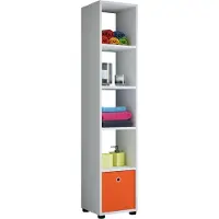 VCM Bois Rangement Étagère sur pied Bibliothèque Déco Livres Étagère sur pied Benas-5 Bois Rangement Étagère sur pied Bibliothèque Déco Livres Étagère sur pied Benas-5