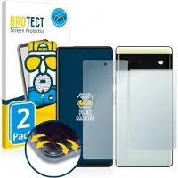 BROTECT Full-Cover Protection Mat (Google Pixel 6), Téléphone portable : film de protection, Gris