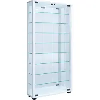 Hioshop Vitrine murale Vitrine suspendue Vitrine en verre Vitrosa Maxi miroir Vitrine murale Vitrine suspendue Vitrine en verre Vitrosa Maxi miroir