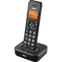 Brondi Téléphone DECT Bravo Star avec identification de l'appelant Noir
