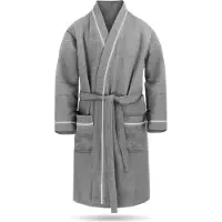 Normani Peignoir court gris