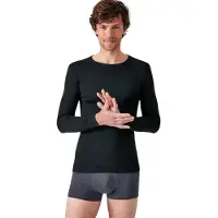 Damart Maillots de corps Damart CLASSIC LONG SLEEVE ROUND NECK T-SHIRTGRADE 3 homme || Taille EU M