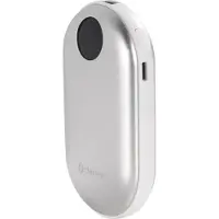 Denver PBH-4003S Banque d'alimentation - Sølv - 4000 mAh (4000 mAh, 10 W, 14.80 Wh), Chargeur de secours, Argent