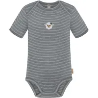 Normani Barboteuse / body 'Tauranga' beige / gris / blanc
