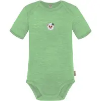 Normani Barboteuse / body 'Tauranga' beige / vert / blanc