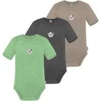 Normani Barboteuse / body 'Tauranga' beige / vert
