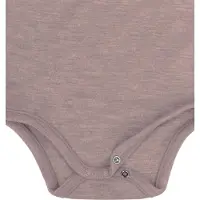 Normani Barboteuse / body gris foncé / rouge chiné