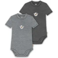 Normani Barboteuse / body 'Tihoi' beige / gris / blanc