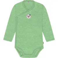 Normani Barboteuse / body 'Kaitaia' beige / vert / noir / blanc