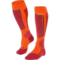 Falke - Chaussettes de ski - SK2 Intermediate M Flash Orange pour Homme en Laine - Taille 39-41