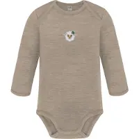 Normani Barboteuse / body 'Auckland' beige / taupe / vert foncé / blanc
