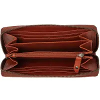 The Chesterfield Brand Cuir porte-monnaie Livorno Wallet Cognac brun