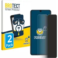 BROTECT Film anti-regards Anti-Spy Privacy Film de protection contre la lumière bleue (Samsung Galaxy M22), Téléphone portable : film de protection, Bleu
