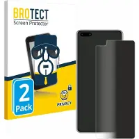 BROTECT Film anti-regards Anti-Spy Privacy Film de protection contre la lumière bleue (Huawei P40), Téléphone portable : film de protection, Bleu