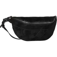 Liebeskind berlin Unisexe, Sac banane, Sling Bag Edda Suede, Noir