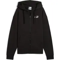 Puma Veste de survêtement 'Ess No. 1' noir / blanc