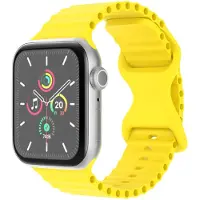 IMoshion Bracelet Athletic en silicone Apple Watch | 44/45/46/49 mm - Jaune