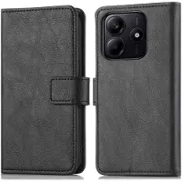 IMoshion Étui de télephone portefeuille de luxe Xiaomi Redmi Note 14 (5G) - Noir