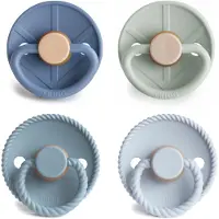 Frigg 4 Pack Edition Size 2:6-18 months tétine Skyline Serenity