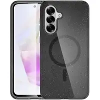 IMoshion Coque Pailletée avec MagSafe Samsung Galaxy A56 - Glitter Noir