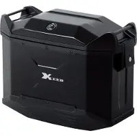 Hepco&Becker Xceed 38l 610222 00 11 Left Side Case Noir