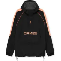 OAK25 Veste fonctionnelle 'Commute Rainbreaker' orange / noir