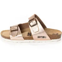 Bayton Mule 'ILITHYE' or rose / noir