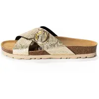 Bayton Mule marron / or